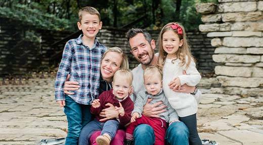 Chiropractor Oak Lawn IL Nathan Ruof and Family